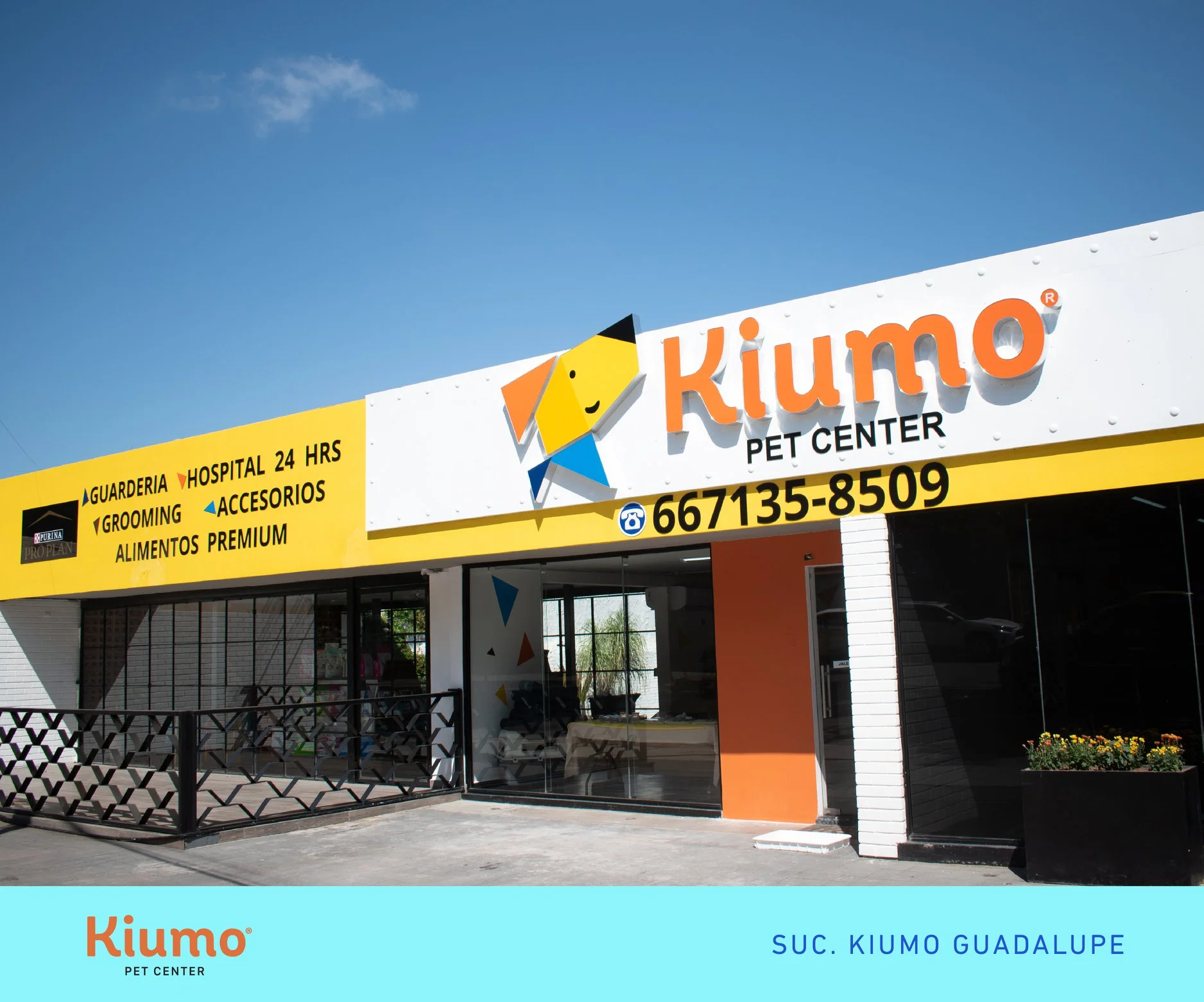 Hospital Veterinario Kiumo, Sucursal Guadalupe en Culiacán.